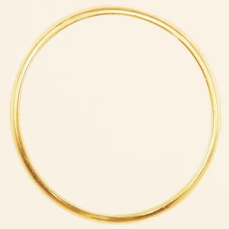 Ring gravyr skev 18K Vikt: 2,5 g