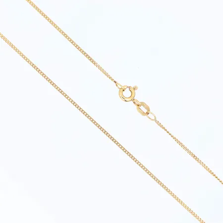 Kedja Pansar längd: 46cm, bredd 1mm, 18K Vikt: 2,2 g