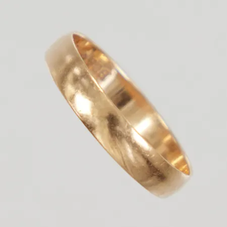 Ring stl 17 ½ bredd 3,5mm, gravyr, 18K, Vikt: 1,7 g