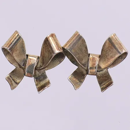 Örhängen rosetter, ca 13x14mm, silver 925/1000 Vikt: 2 g