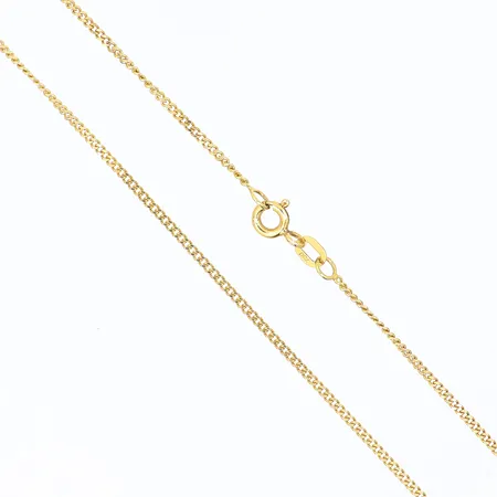 Kedja Pansar GHA längd: 51cm, bredd: 1,4mm, 18K, Vikt: 3,6 g