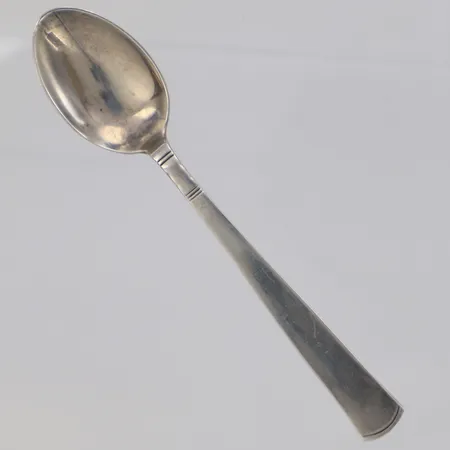 Kaffesked modell Rosenholm, längd 10,5cm, GAB 1957, silver 830/1000  Vikt: 11,4 g