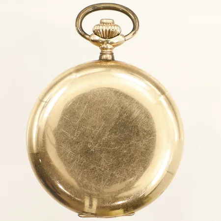 Fickur 14K manuell Ø50mm boettnr 23 751, innerboett i metall, går ej bruttovikt: 87,7g