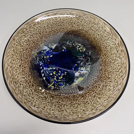 Fat Meteor Bertil Vallien, Kosta Boda, Ø27cm, Artist Collection nr 79320, smärre repor. Skickas med postpaket.