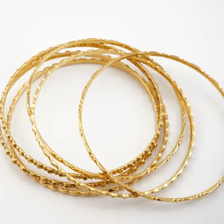 Diverse guld, 20k Vikt: 54,6 g