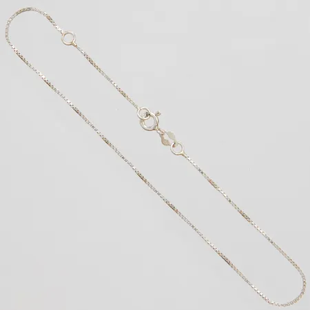 Armband Venezia längd 20-23cm, bredd 1mm, silver 925/1000 Vikt: 1,1 g