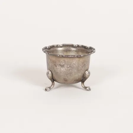 Äggkopp Adie Brothers Ltd, Birmingham, höjd 3,5cm, Ø5cm, silver 925/1000 Vikt: 21,1 g