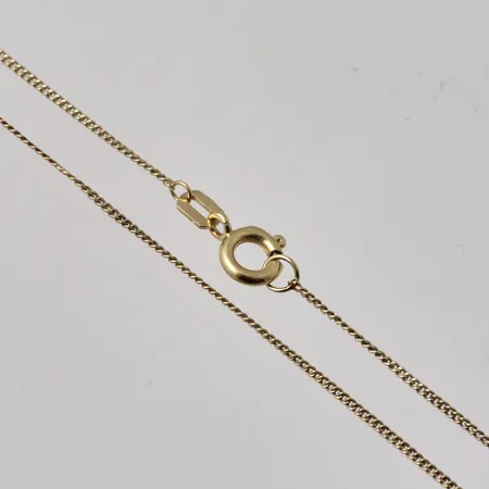 Kedja 39cm pansar bredd 0,94mm, 18K 1,51g.