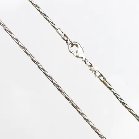 Kedja ormlänk, 61cm, bredd: 1,8mm, 925/1000 silver Vikt: 12 g
