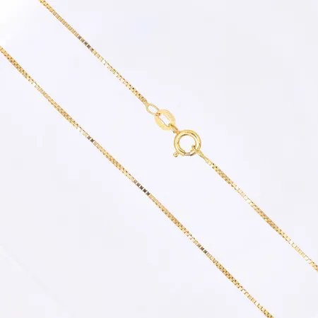 Kedja Venezia längd 42cm, bredd 1mm, 18K, Vikt: 2,3 g