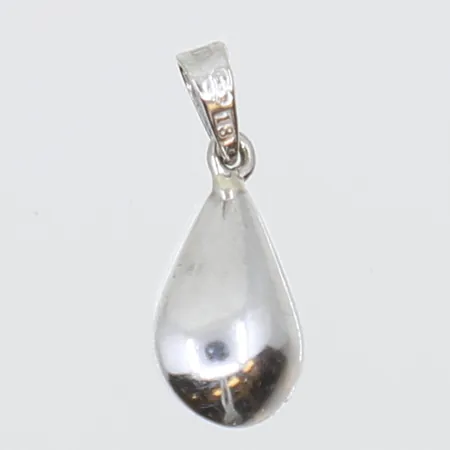 Hänge droppe 18x8mm tillv. Alton vitguld 18K  Vikt: 0,6 g