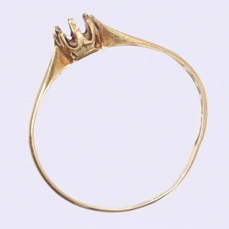 Ring defekt 18K  Vikt: 0,7 g