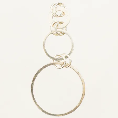 Hänge längd 55mm bredd 26mm ostämplat silver  Vikt: 3,2 g