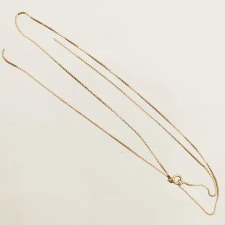 Kedja Venezia längd 60cm defekt 14K Vikt: 3,5 g