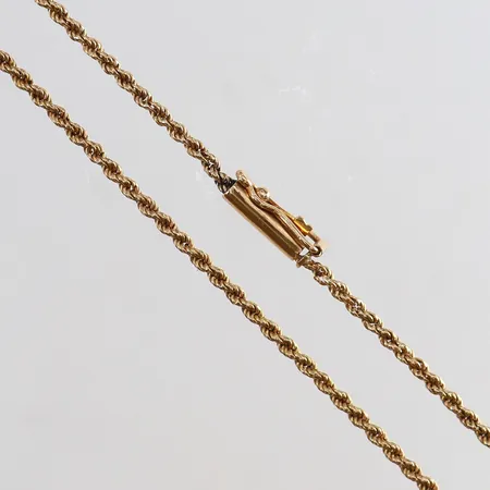 Kedja Cordell längd 55cm bredd 2mm låser ej korrekt 18K. Vikt: 8,9 g