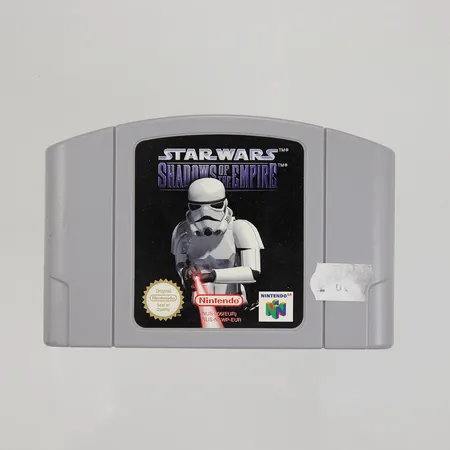 Star Wars: Shadows Of The Empire, spel till Nintendo 64, inga tillbehör, ej funktionstestad.