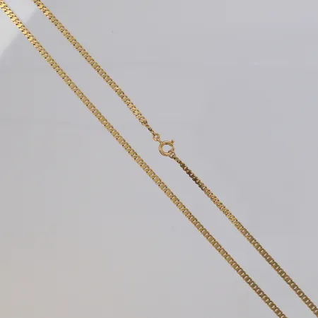 Kedja manglad Pansar längd 42cm, bredd 2,5mm, 18K Vikt: 7,1 g