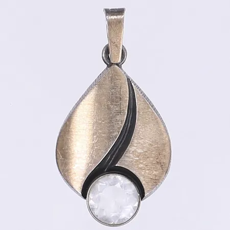 Hänge med bergkristall Karl Laine Finnfeelings 32x17mm silver 925/1000 Vikt: 3 g