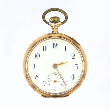 Fickur Ø31mm boett-nr: 311915, defekt går ej, 14K, Bruttovikt: 24,9 Vikt: 0 g