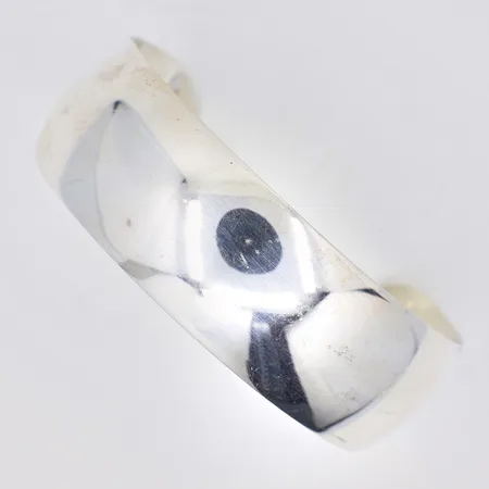 Armring Ø58mm, bredd 20mm, nysilver, Vikt: 49,3 g