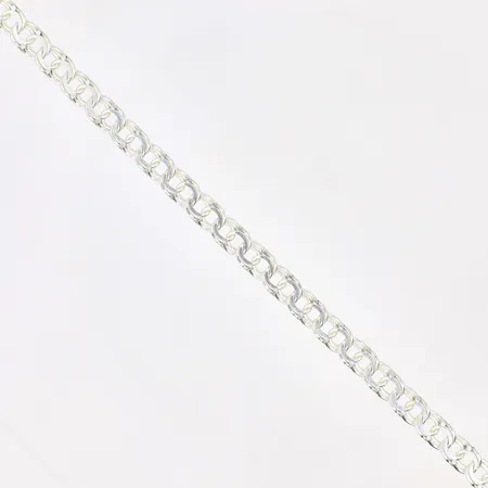 Collier Bismarck längd 42cm, bredd 3,5mm, 925/1000 Silver, Vikt: 6,1 g