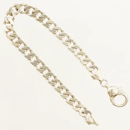 Armband Pansar längd 19cm bredd 6,5mm GHA silver 925/1000 Vikt: 17,1 g