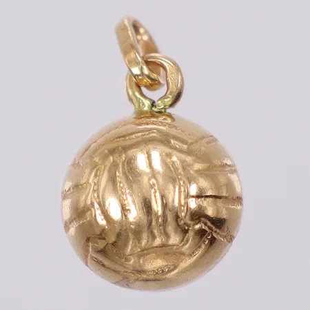 Hänge volleyboll längd: ca 1,8cm Ø ca 10mm 18K Vikt: 1,4 g