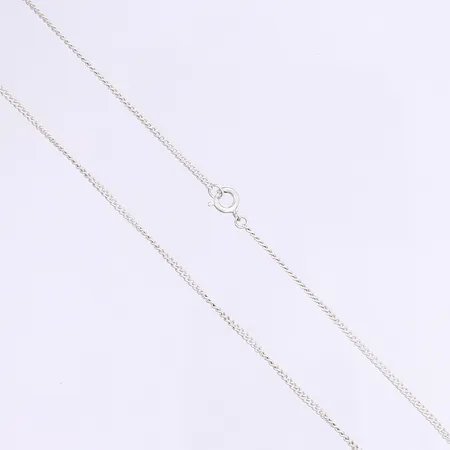 Halskedja pansarlänk 61cm bredd 2mm silver 925/1000 Vikt: 4 g