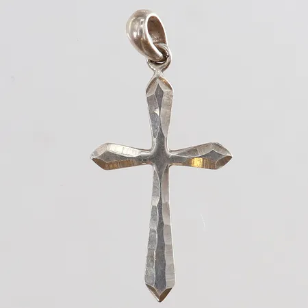 Hänge kors med dekor 33x16mm ink ögla Silver 925/1000. Vikt: 1,4 g