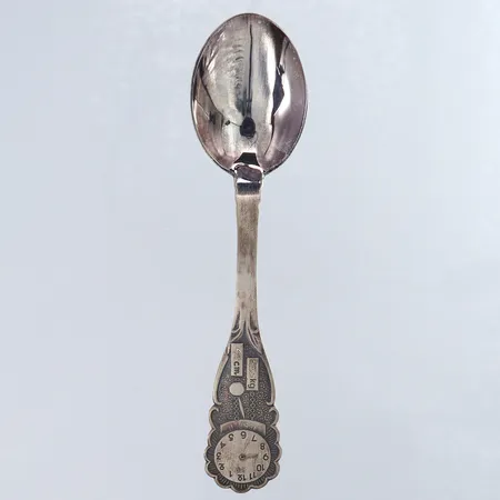Dopsked längd 14cm gravyr Silver 830/1000.  Vikt: 33,3 g