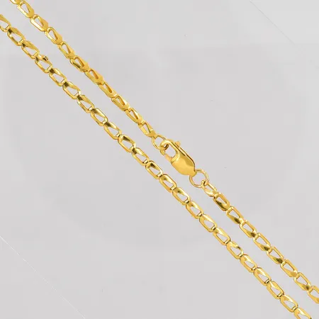 Kedja längd 65cm bredd 3,5mm 21K Vikt: 11,1 g