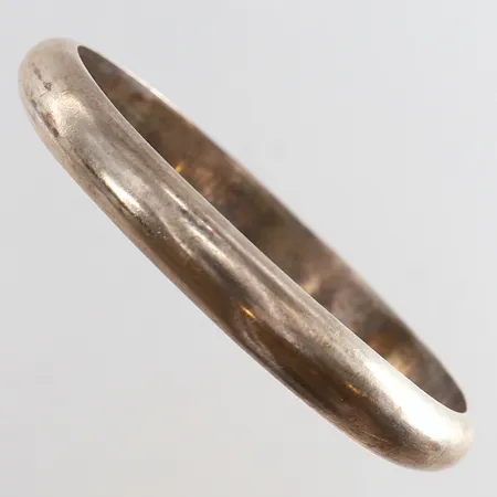 Armring Ø61mm bredd 8,5mm oval ihålig Silver 925/1000.  Vikt: 17,5 g