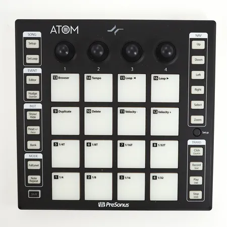 Trummaskin Atom Pre Sonus snr:ATMC20050901, testad vid intag, USB A-B-sladd saknas.