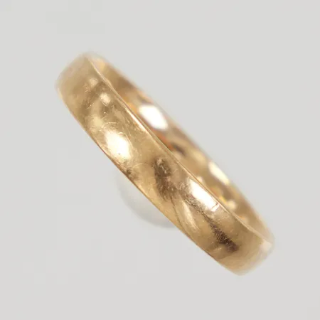 Ring stl:20¼ bredd 4mm, 14K Vikt: 4,1 g