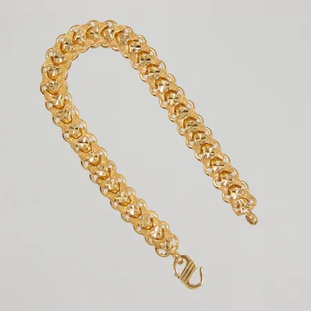 Armband 17,5cm bredd 8,7mm, 22K, Vikt: 8,4 g