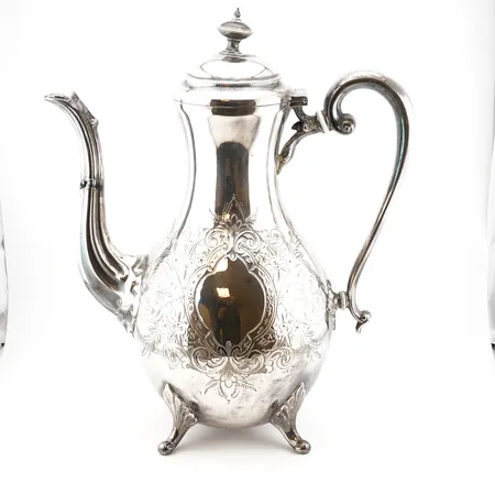 Kanna, silver, höjd 29cm, 830/1000, 895,6gr Vikt: 895,6 g