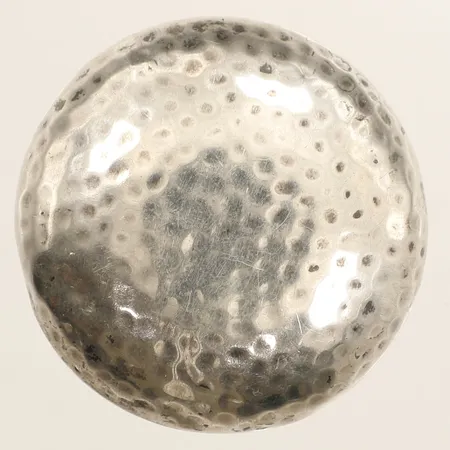 Pillerdosa med hamrad yta förgylld insida Ø35mm silver 830/1000 Vikt: 8,2 g