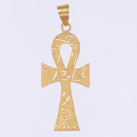Hänge ankh-kors 38x15mm 18K  Vikt: 2,7 g