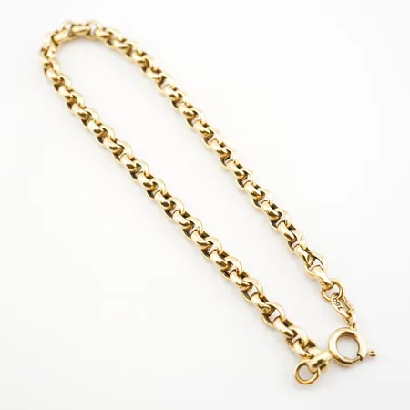 Armband, 20,5cm, bredd 4,5mm, 18k Vikt: 4,6 g