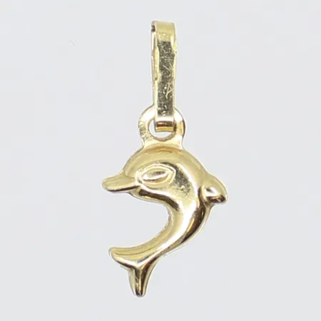 Hänge delfin 17x7mm 18K Vikt: 0,3 g