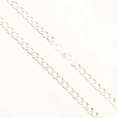 Kedja Pansar längd 59cm bredd 7,5mm silver 925/1000 Vikt: 60,3 g