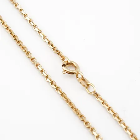 Collier, 44,5cm, bredd 2mm, 18k Vikt: 7,2 g
