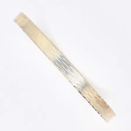 Armring öppningsbar Ø62mm, bredd 6mm, ihålig, 835/1000 Silver, Vikt: 12,9 g
