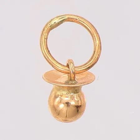 Hänge napp 10mm, 18K Vikt: 0,4 g
