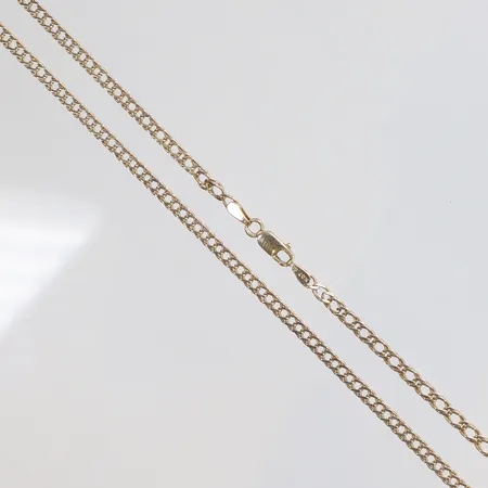 Kedja 47cm bredd 2,5mm 14K Vikt: 6,1 g