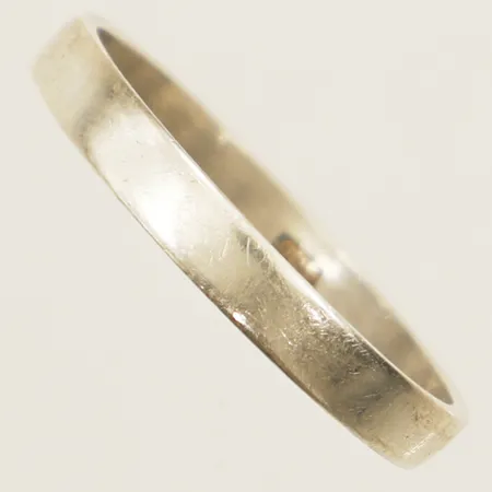 Ring med slät sten stl:18 bredd 2,8mm silver 925/1000 Vikt: 1,6 g