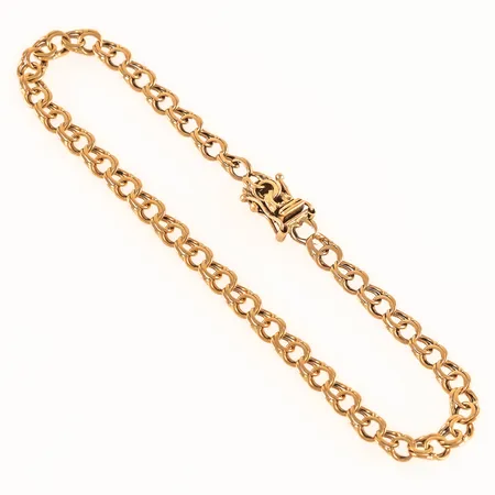 Armband Bismarck med slitna/defekta länkar 18K 5,3g. 