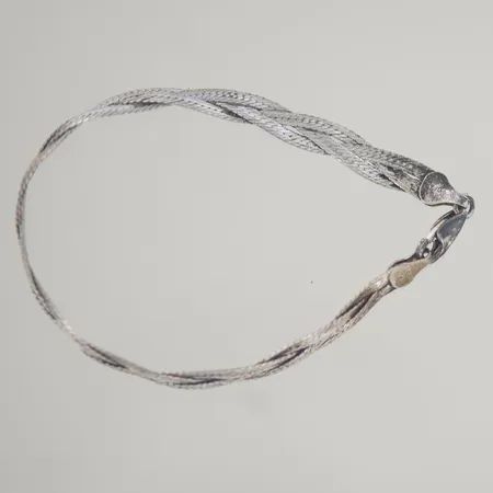 Armband längd 19 cm bredd 6 mm, silver 925/1000 5,5gr  Vikt: 5,5 g