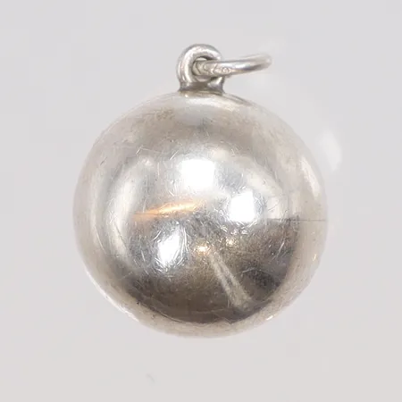 Hänge med kula, Ø16mm, 925/1000 silver Vikt: 2,1 g