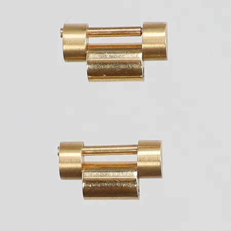 2 Länkbitar till till Rolex President bredd 13mm 18K Vikt: 3 g